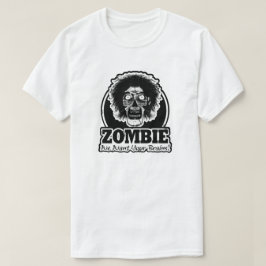Camiseta ZOMBIE Queremos Seus Cérebros Ver.3 Preto e Branco