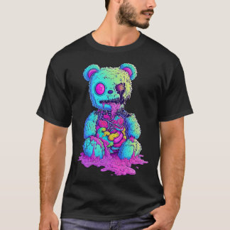 Camiseta Zombie Rainbow Bear