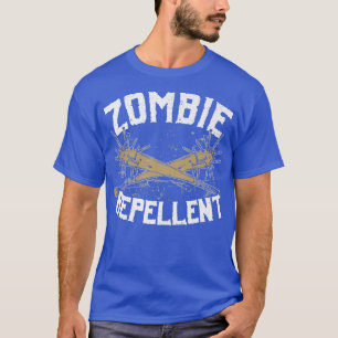 Camiseta Zombie Repellent Feliz Truque De Halloween Ou Trat