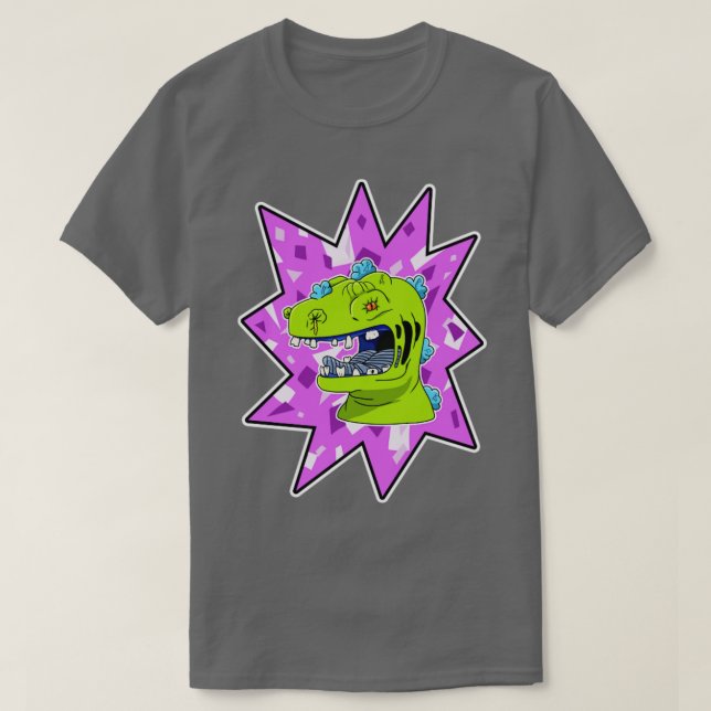 Camiseta Zombie Reptar (Frente do Design)