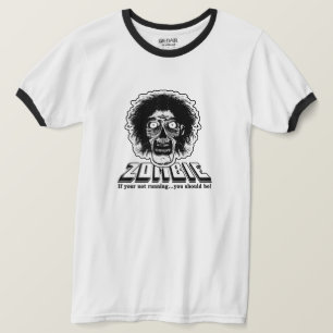 Camiseta ZOMBIE - Se você não está correndo, deveria estar!