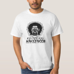 Camiseta ZOMBIE - Se você não está correndo...devias estar!