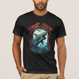 Camiseta Zombie Shark T-Shirt