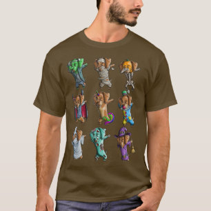 Camiseta Zombie Skeleton Mummy Hal