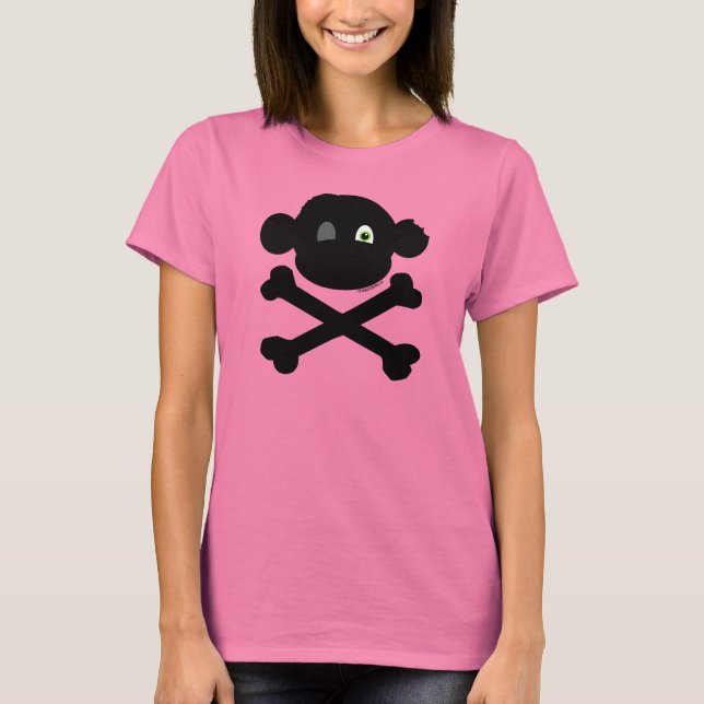 Camiseta Zombie Sock Monkey (Frente)