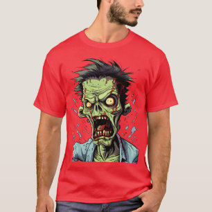 Camiseta Zombie Spooky Halloween Gótico Zombies 2