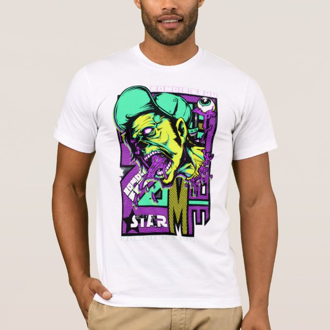 Camiseta Zombie Star T-Shirt (Frente)