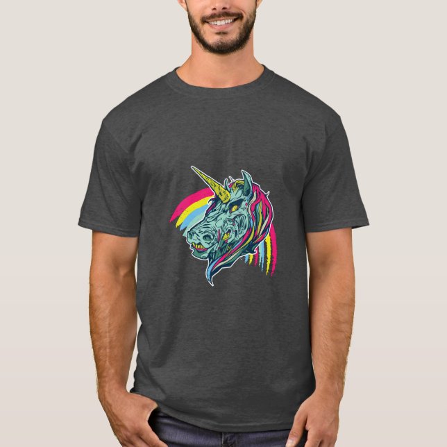 Camiseta Zombie Unicorn (Frente)