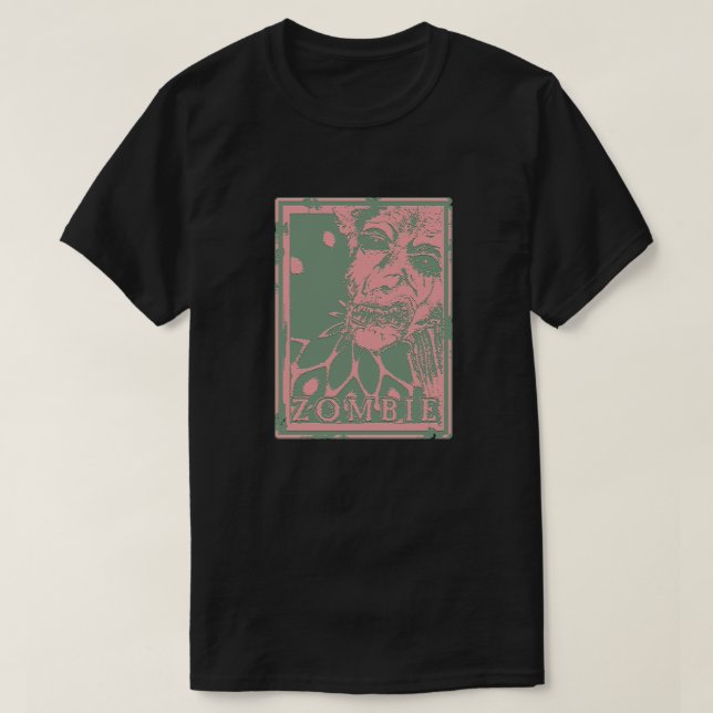 Camiseta ZOMBIE- Vermelho (Frente do Design)