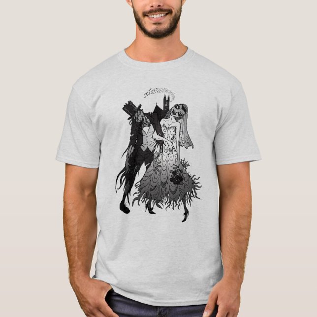 Camiseta Zombie Wedding (Frente)