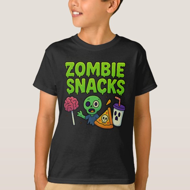Camiseta Zombie Zombie Roupas Cuja Unisex (Frente)