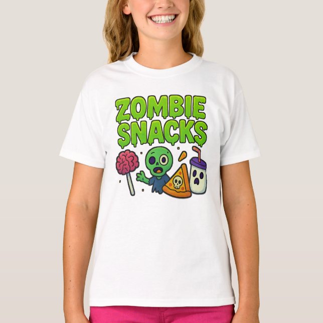 Camiseta Zombie Zombie Roupas Cuja Unisex (Frente)