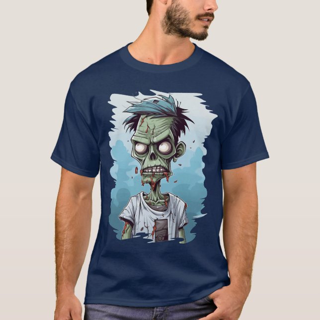 Camiseta Zombie Zombies Undead Halloween family (Frente)