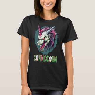 Camiseta Zombiecorn Zombie Unicorn Adoro Brainbows