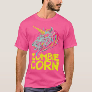 Camiseta Zombiecorn Zombie Unicorn lança animal de Hallowee