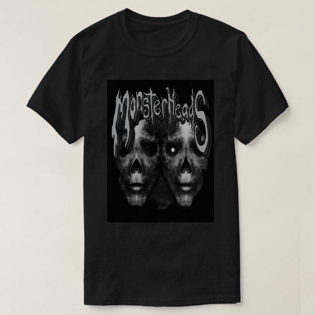Camiseta Zombies MonsterHead (Frente do Design)