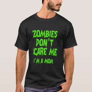 Camiseta Zombies Não me assuste Sou mãe Dia de as Bruxas en