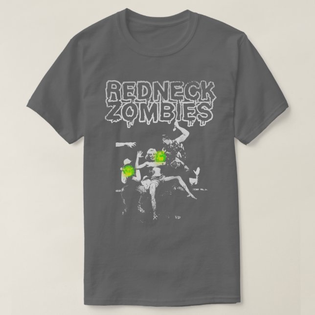 Camiseta Zombies Redneck (Frente do Design)