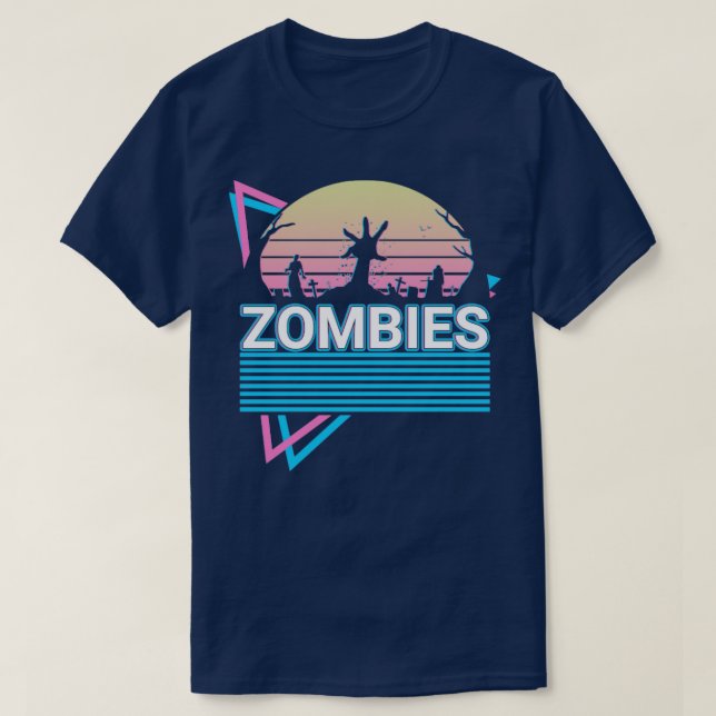 Camiseta Zombies Retro (Frente do Design)