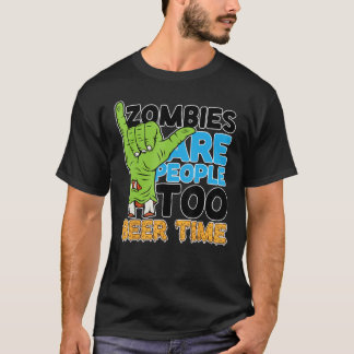 Camiseta Zombies São Pessoas De Bebê Muito Bebado No Zombie