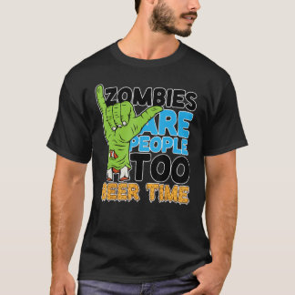 Camiseta Zombies São Pessoas De Bebê Muito Bebado No Zombie