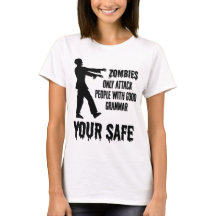 Zombies só atacam Pessoas com bom grado gramatical