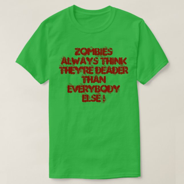 CAMISETA ZOMBIES T-SHIRT (Frente do Design)