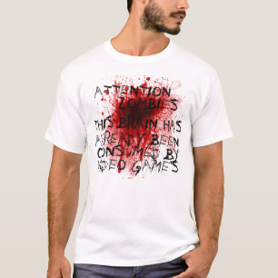 Camiseta Zombis da atenção