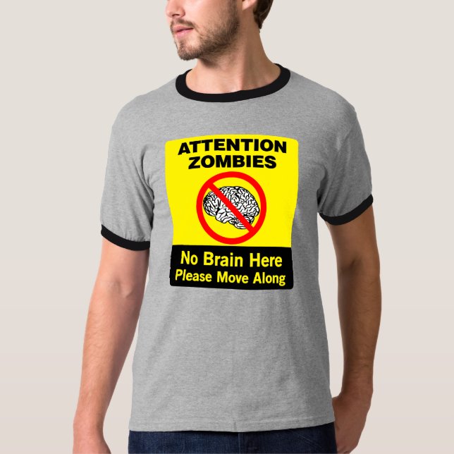 Camiseta Zombis da atenção (Frente)