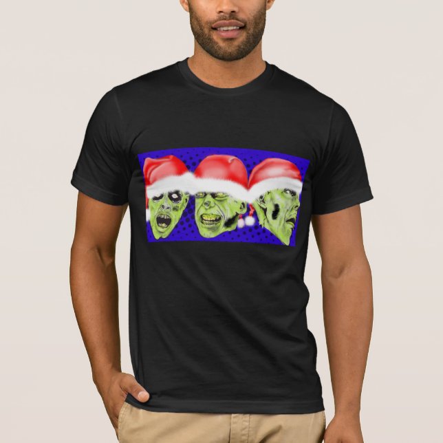 Camiseta Zombis festivos (Frente)