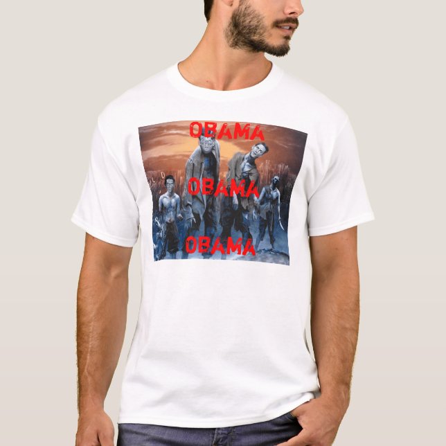 Camiseta Zombis para Obama (Frente)