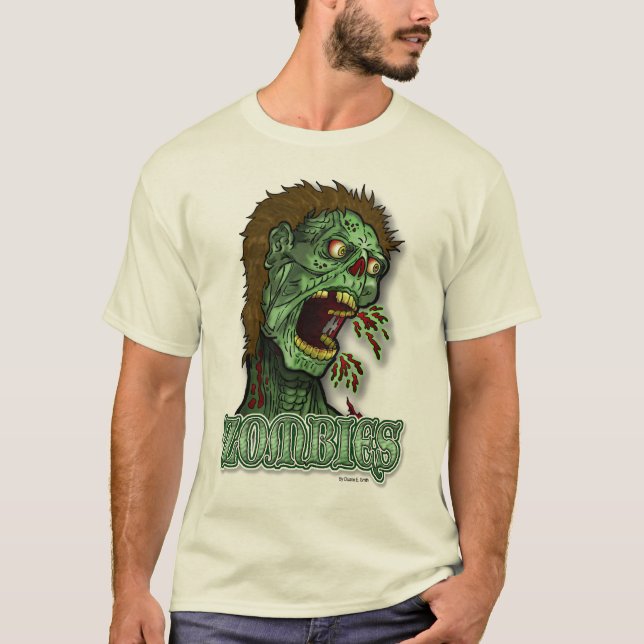 Camiseta Zombis - por Duane E Smith (Frente)