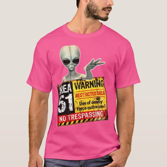 Camiseta Zona 51 (Frente)