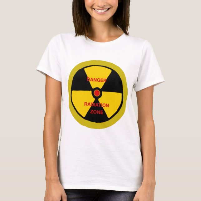 Camiseta Zona da radiação (Frente)