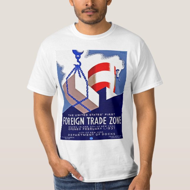 Camiseta Zona de comércio externo (Frente)