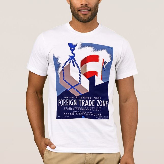 Camiseta Zona de comércio externo (Frente)