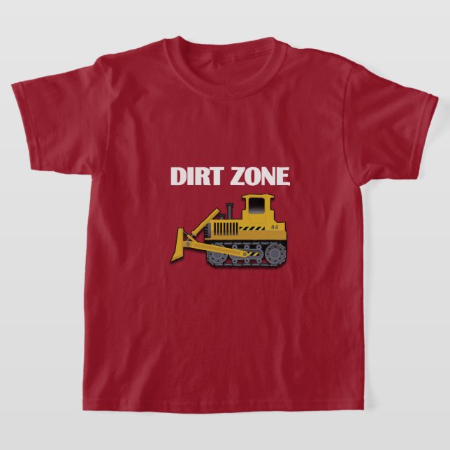 Camiseta Zona de diafragma (Bulldozer) - Camisa-T básica pa (Postura )