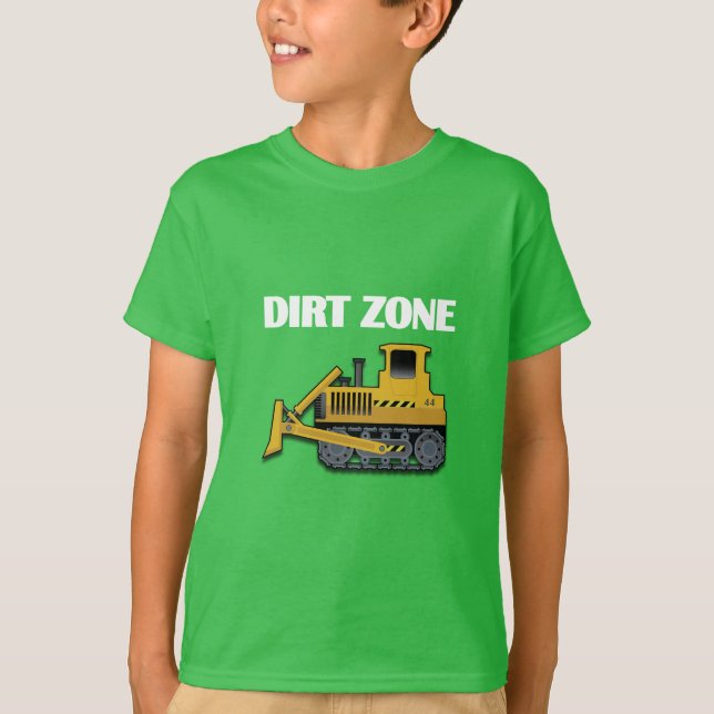 Camiseta Zona de diafragma (Bulldozer) - Camisa-T básica pa (Frente)