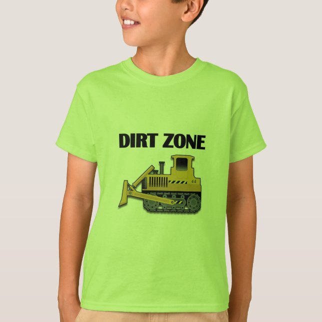 Camiseta Zona de diafragma (Bulldozer) - Camisa-T básica pa (Frente)