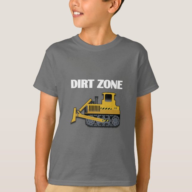 Camiseta Zona de diafragma (Bulldozer) - Camisa-T básica pa (Frente)