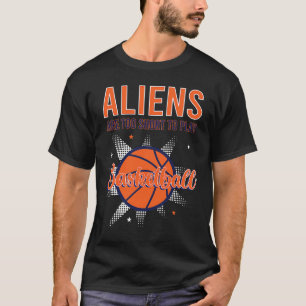 Camiseta Zona de Rapto de alienígenas 51 Canhão de Basquete