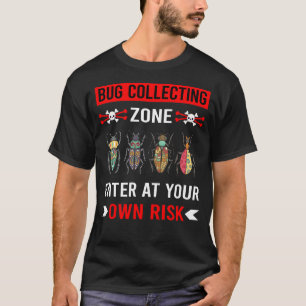 Camiseta Zona de Risco Coleta de Insetos Insetos Besouros