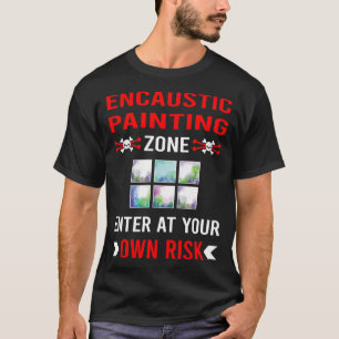 Camiseta Zona de Risco Encaustic Eainting