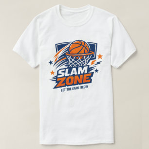 Camiseta Zona de Slam de Basquete