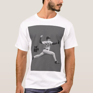 Camiseta Zona de Strike Símbolo do Arremessador de Beisebol