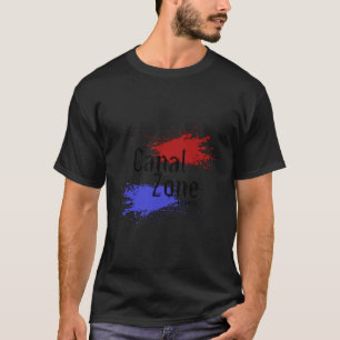 Camiseta Zona do Canal do Panamá Estilizada