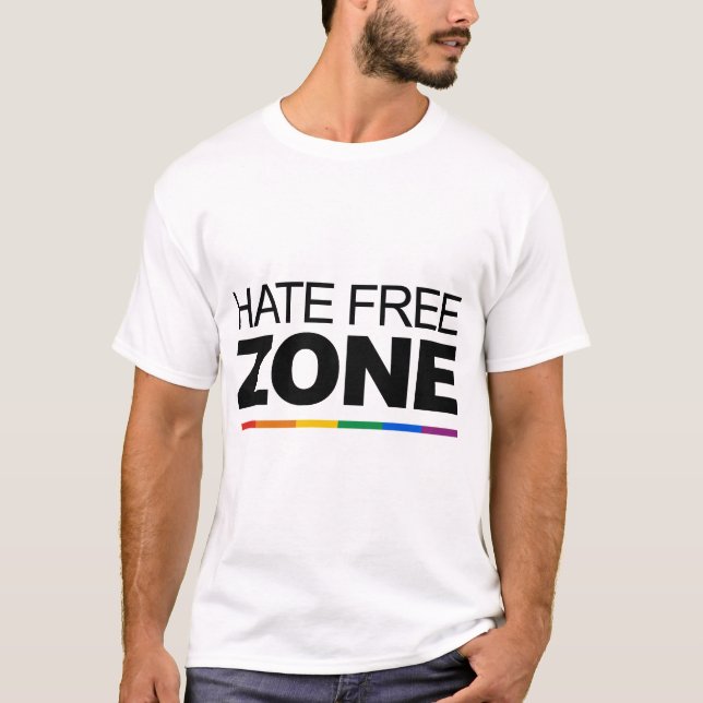 CAMISETA ZONA LIVRE DE ÓDIO (Frente)
