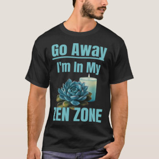 Camiseta Zona Zen Relaxante Silenciosa Mãe Mães Área Zen Di