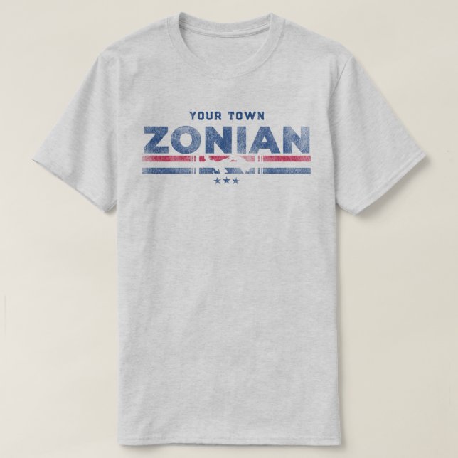 Camiseta Zonês (Personalizável) (Frente do Design)