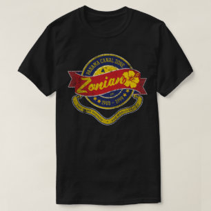 Camiseta Zónia, Zona do Canal do Panamá, CZ Sweatshirt